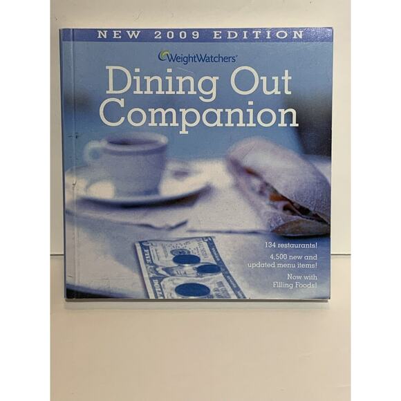 2009 Points Weight Watchers Program WW Dining Out Companion Edition Book - Picture 1 of 4